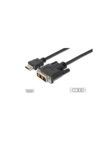 CAVO DIGITALE HDMI-DVI M/M 19-24