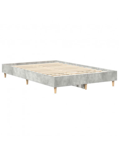 Giroletto senza Materasso Grigio Cemento 120x200 cm Truciolato