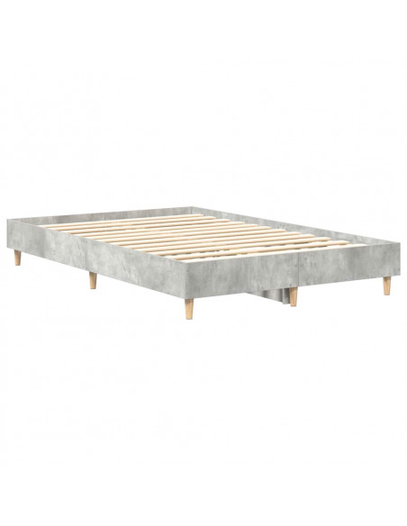 Giroletto senza Materasso Grigio Cemento 120x200 cm Truciolato