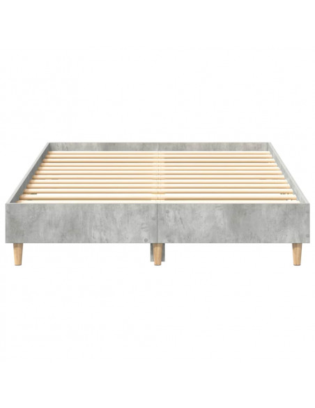 Giroletto senza Materasso Grigio Cemento 120x200 cm Truciolato