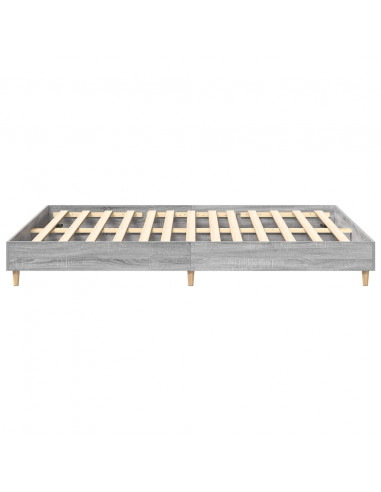 Giroletto senza Materasso Grigio Sonoma 150x200 cm Truciolato
