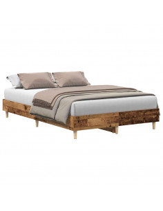 Giroletto senza Materasso Legno Antico 120x200 cm in Truciolato