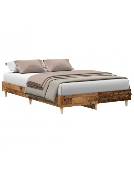 Giroletto senza Materasso Legno Antico 120x200 cm in Truciolato