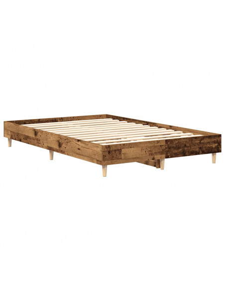 Giroletto senza Materasso Legno Antico 120x200 cm in Truciolato