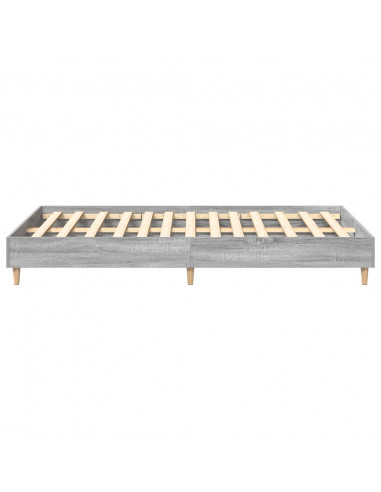 Giroletto senza Materasso Grigio Sonoma 120x200 cm Truciolato
