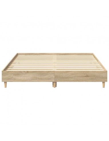Giroletto senza Materasso Rovere Sonoma 150x200cm in Truciolato