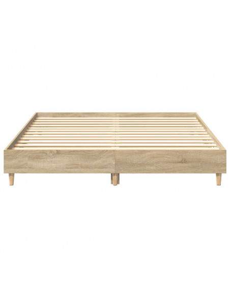 Giroletto senza Materasso Rovere Sonoma 150x200cm in Truciolato