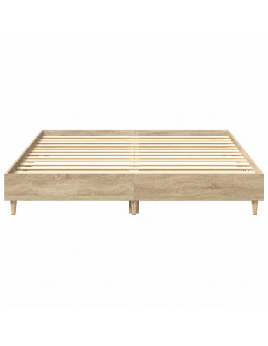 Giroletto senza Materasso Rovere Sonoma 140x200cm in Truciolato