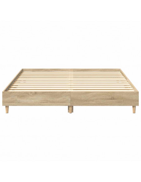 Giroletto senza Materasso Rovere Sonoma 140x200cm in Truciolato