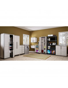 Keter Armadietto con Scaffali Excellence Beige e Talpa 182 cm