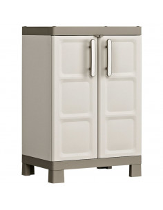 Keter Armadietto Basso Excellence Beige e Talpa 97 cm 2