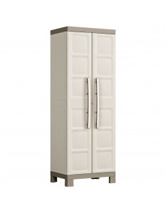Keter Armadietto con Scaffali Excellence Beige e Talpa 182 cm 2