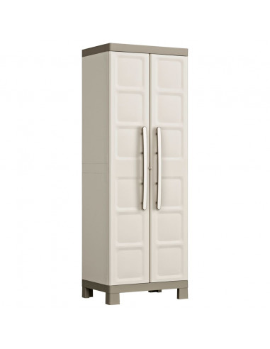 Keter Armadietto con Scaffali Excellence Beige e Talpa 182 cm