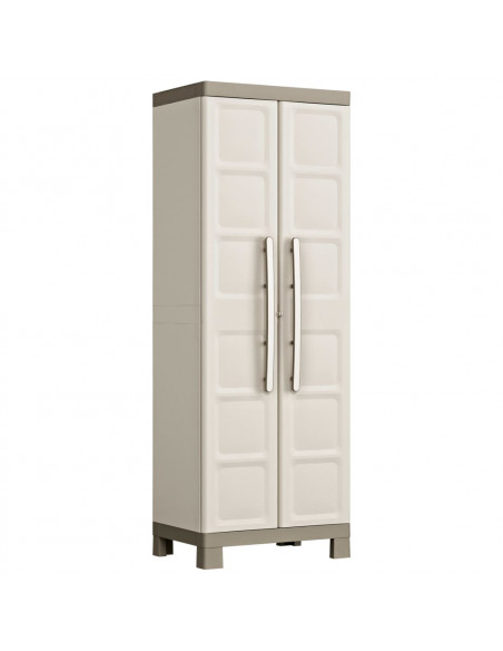Keter Armadietto con Scaffali Excellence Beige e Talpa 182 cm