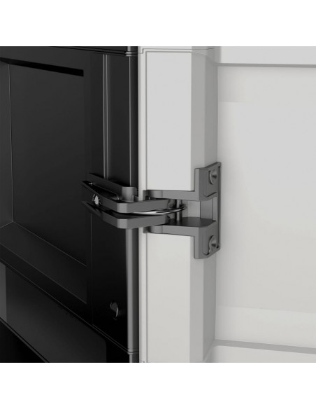 Keter Armadietto con Scaffali Gear Nero e Grigio 182 cm