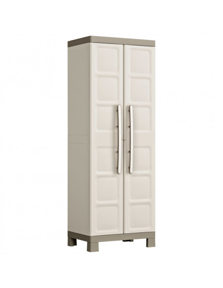 Keter Armadietto Multiuso Excellence Beige e Talpa 182 cm