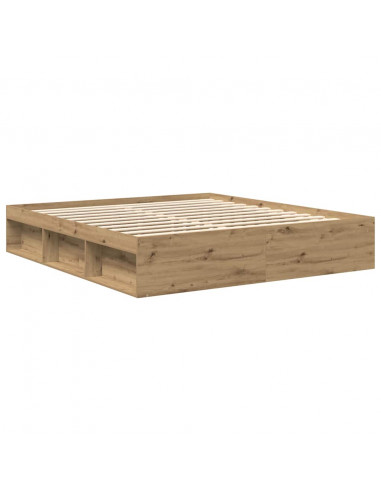 Giroletto senza Materasso Rovere Artigianale 200x200 cm
