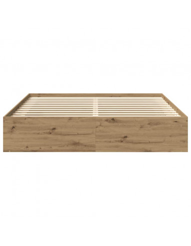 Giroletto senza Materasso Rovere Artigianale 200x200 cm