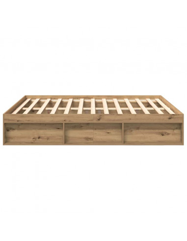 Giroletto senza Materasso Rovere Artigianale 200x200 cm