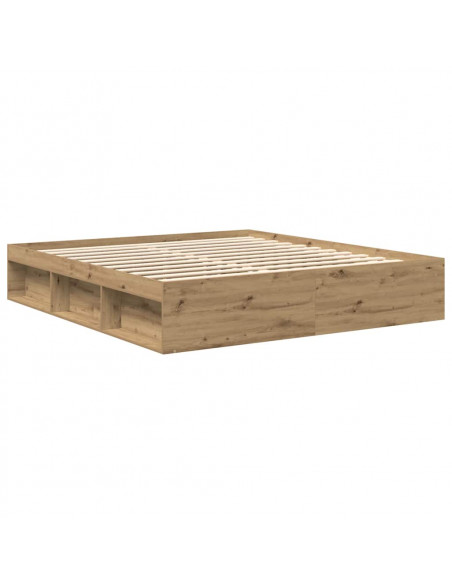 Giroletto senza Materasso Rovere Artigianale 180x200 cm