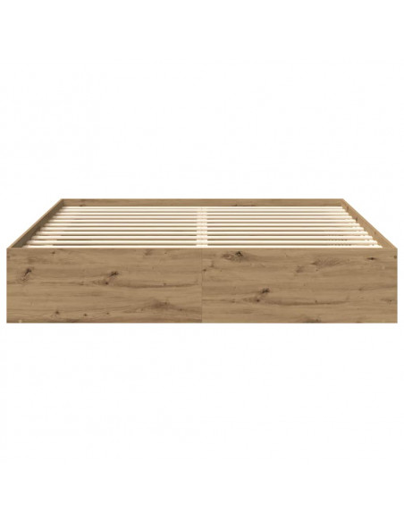 Giroletto senza Materasso Rovere Artigianale 180x200 cm