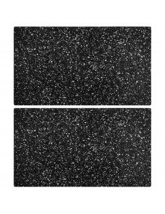 Taglieri 2 pz con Motivo Granitico in Vetro Temperato