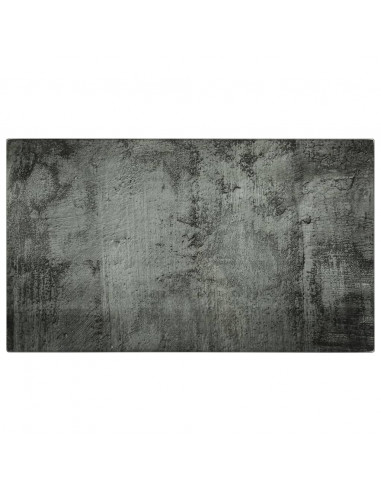 Taglieri 2 pz con Motivo Cemento in Vetro Temperato