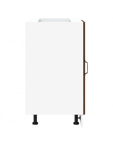 Base da Cucina Kalmar Rovere Marrone in Legno Multistrato