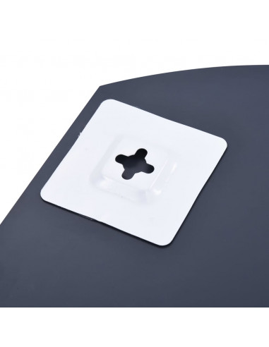 Specchio da Parete con Mensola 40x60 cm in Vetro Temperato