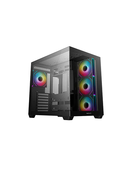 DEEPCOOL CASE MID TOWER CG530 4F 2*TG 4x120 PWM+ARGB FAN R-CG530-BKADA4-G-1