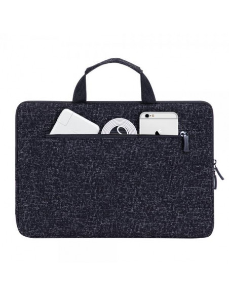 Rivacase 7913 borsa per notebook 33,8 cm (13.3") Custodia a tasca Nero, Bianco