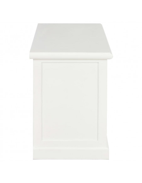 Mobile Porta TV Bianco 90x30x40 cm in Legno