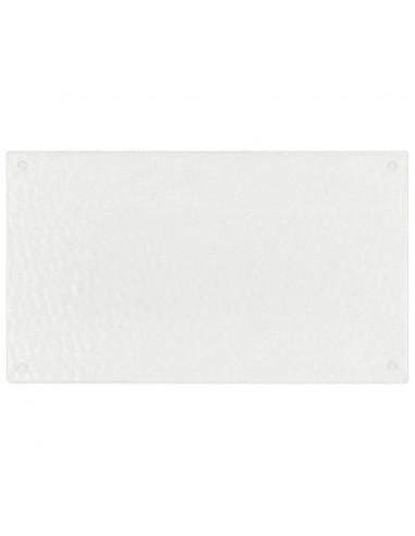 Taglieri 2 pz Motivo Bolle Trasparenti in Vetro Temperato