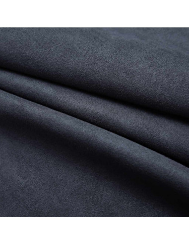 Tende Oscuranti con Anelli in Metallo 2 pz Antracite 140x245 cm