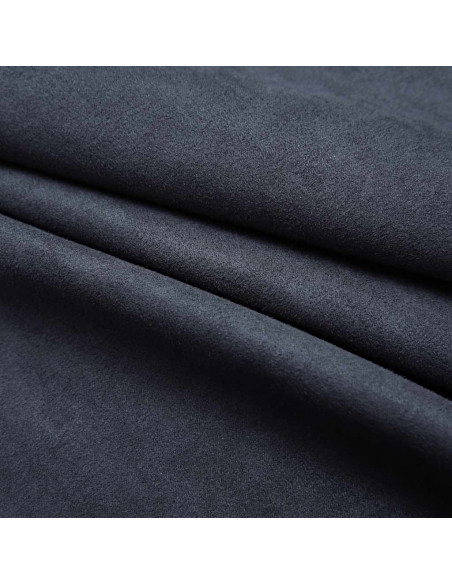 Tende Oscuranti con Anelli in Metallo 2 pz Antracite 140x245 cm