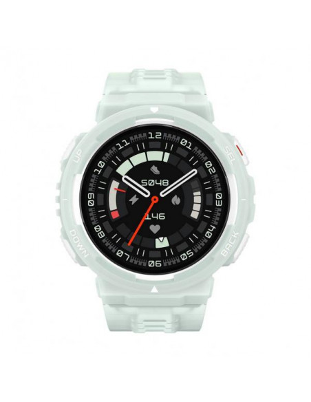 Amazfit ACTIVE EDGE 3,35 cm (1.32") TFT 46 mm Digitale 360 x 360 Pixel Touch screen Colore menta GPS (satellitare)