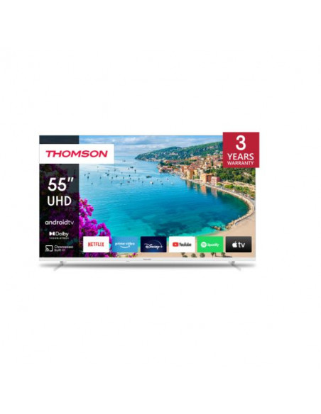 55 ANDROID TV 4K WHITE