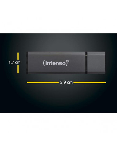 ALU LINE USB ANTRACITE 64 GB