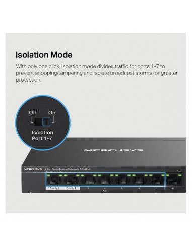 8 PORT GIGABIT SWITCH