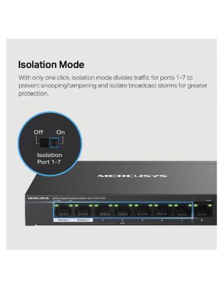 8 PORT GIGABIT SWITCH