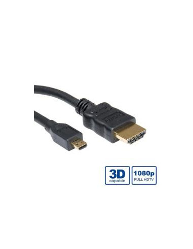 CAVO HDMI A - MICRO HDMI 2 METRI