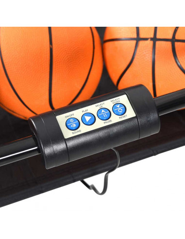 Arcade da Basket con 4 Palle per 2 Giocatori