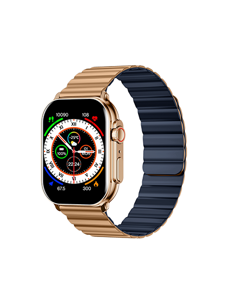 IMIKI SF1 5,11 cm (2.01") AMOLED 45 mm Digitale 410 x 502 Pixel Touch screen Oro