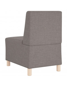 Divano Sedia Tortora 55 cm in Tessuto