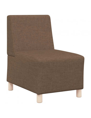 Divano Sedia Marrone 55 cm in Tessuto