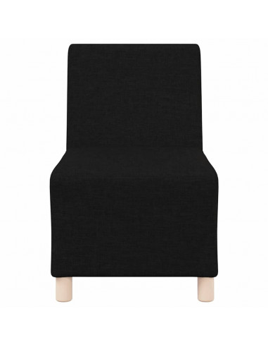 Divano Sedia Nera 55 cm in Tessuto