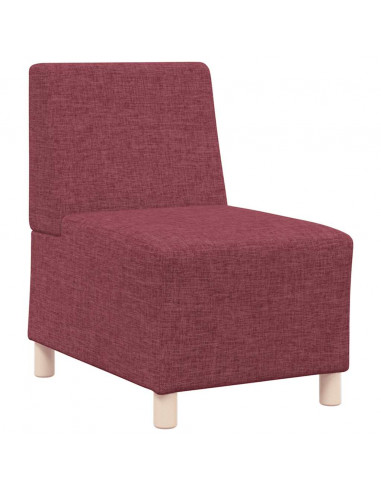 Divano Sedia Rosso Vino 55 cm in Tessuto