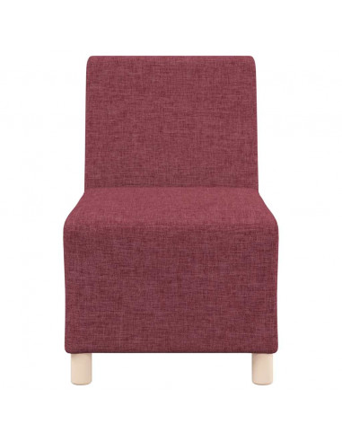 Divano Sedia Rosso Vino 55 cm in Tessuto