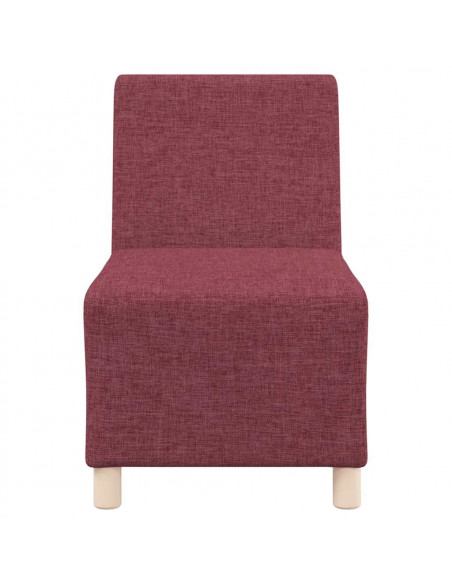 Divano Sedia Rosso Vino 55 cm in Tessuto