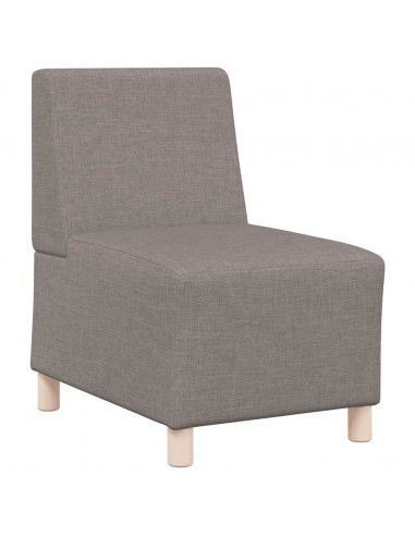 Divano Sedia Tortora 55 cm in Tessuto